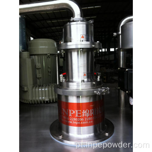 Classificador de ar em pó de metal não ferroso